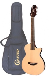 Электроакустическая гитара CRAFTER CT-120-12/EQ / N + Чехол